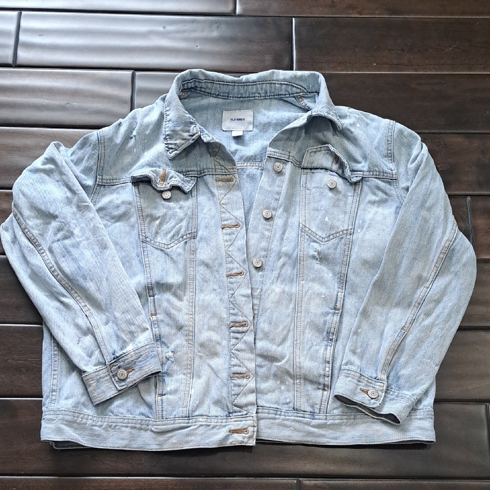 Old Navy Light Blue Jean Jacket